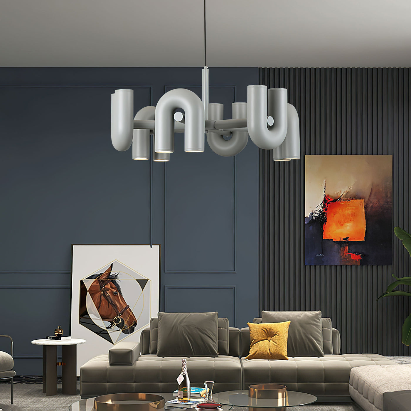 Delira Plafondlamp Verstelbare U-Vorm LED