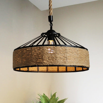 Delira Hanglamp Met Henneptouw