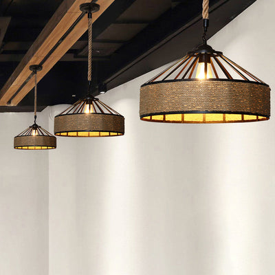Delira Hanglamp Met Henneptouw