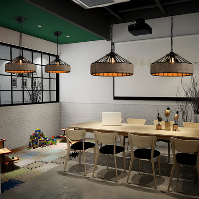 Delira Hanglamp Met Henneptouw