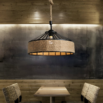 Delira Hanglamp Met Henneptouw