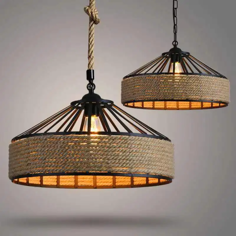 Delira Hanglamp Met Henneptouw