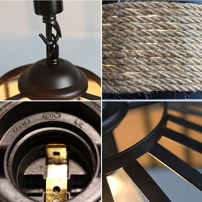 Delira Hanglamp Met Henneptouw