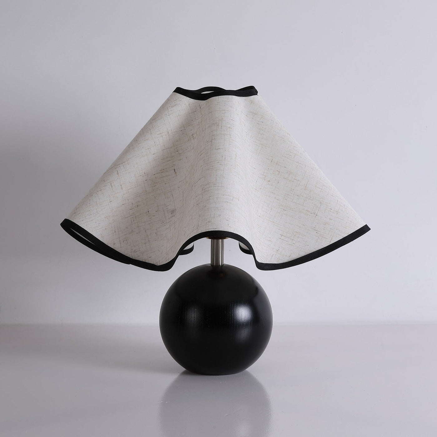 Delira Tafellamp Stoffen Kap Elegant Gebogen