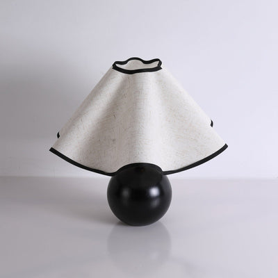Delira Tafellamp Stoffen Kap Elegant Gebogen