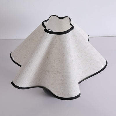 Delira Tafellamp Stoffen Kap Elegant Gebogen