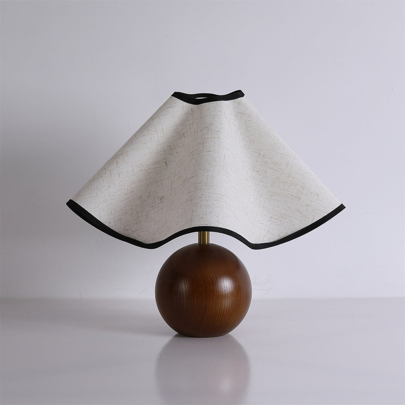 Delira Tafellamp Stoffen Kap Elegant Gebogen