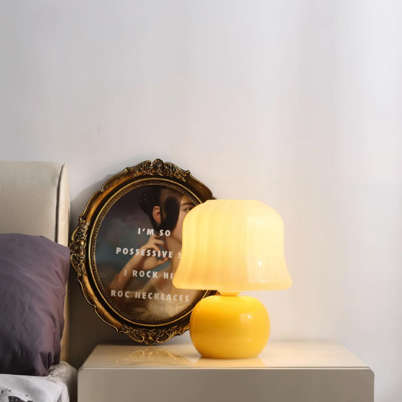 Delira Tafellamp Paddenstoel Glasdesign