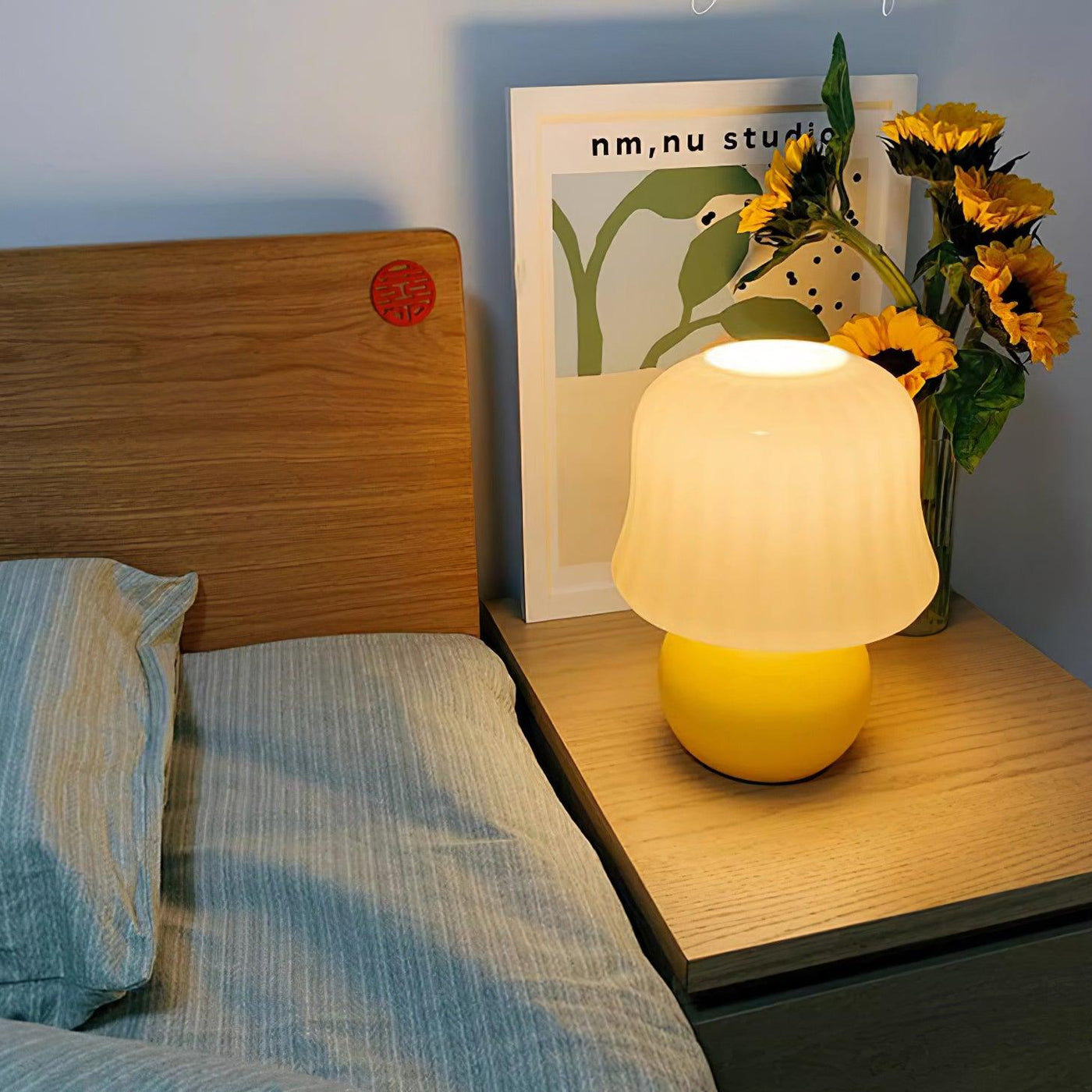 Delira Tafellamp Paddenstoel Glasdesign