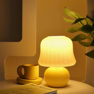 Delira Tafellamp Paddenstoel Glasdesign