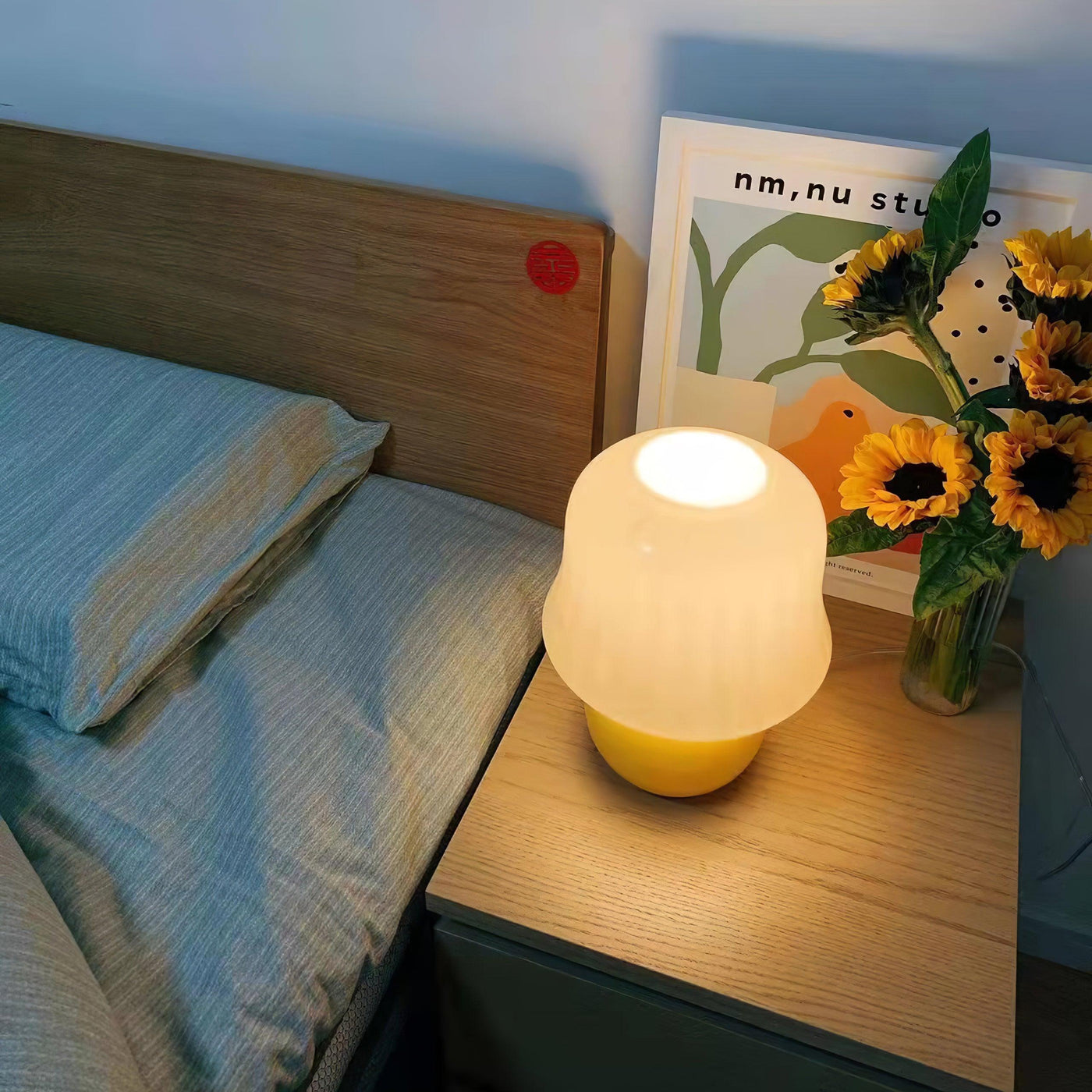 Delira Tafellamp Paddenstoel Glasdesign
