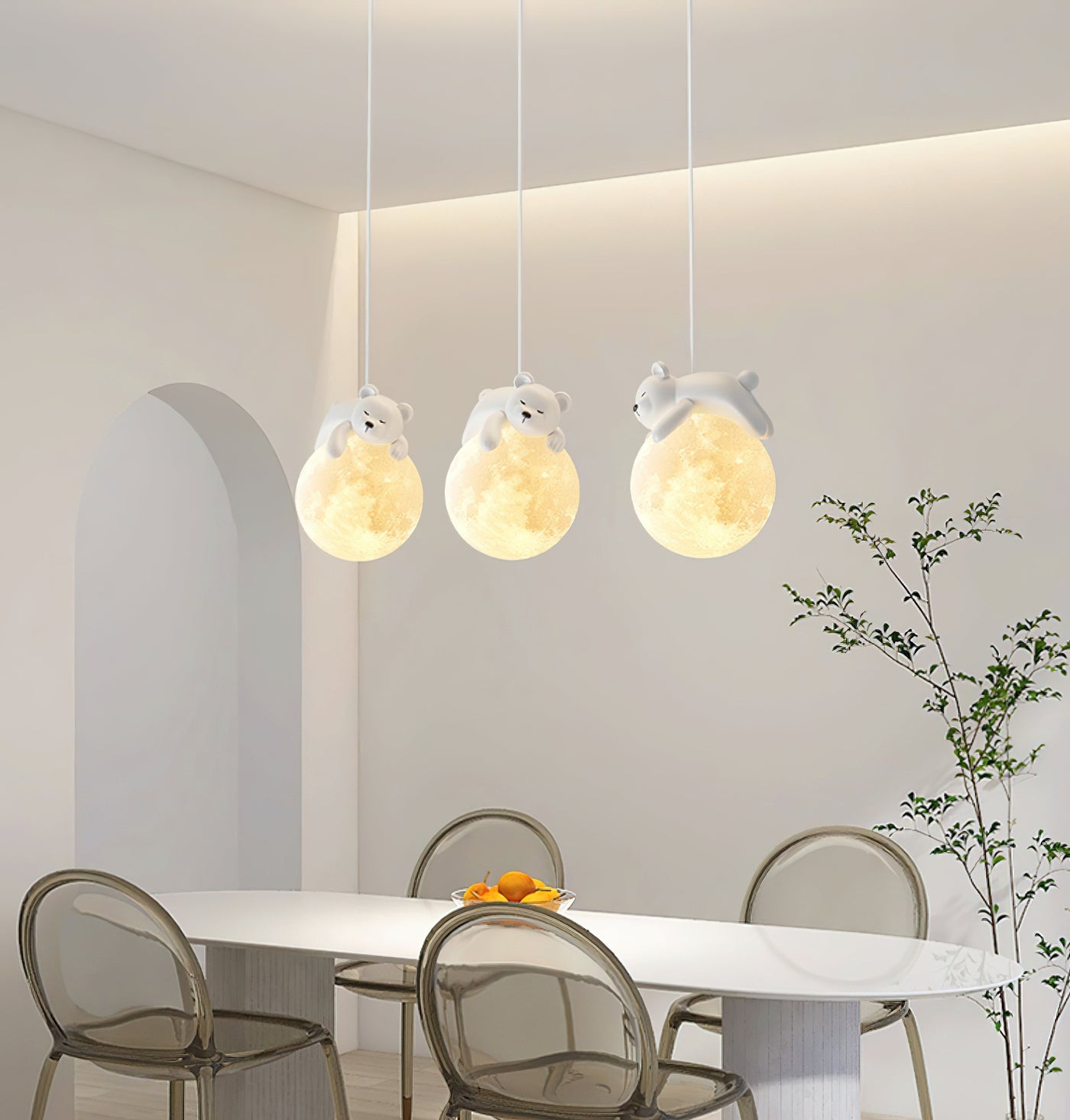 Delira Hanglamp Met Beer En Maan