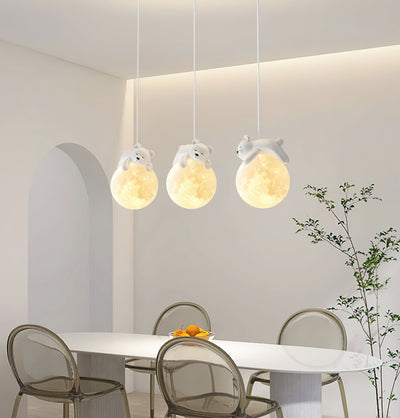 Delira Hanglamp Met Beer En Maan