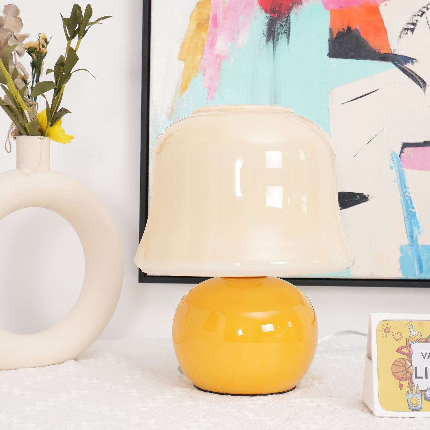 Delira Tafellamp Paddenstoel Glasdesign