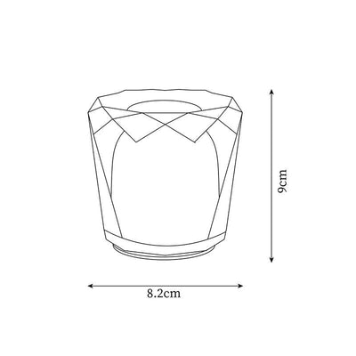 Delira Tafellamp Kristalglas Compact Design