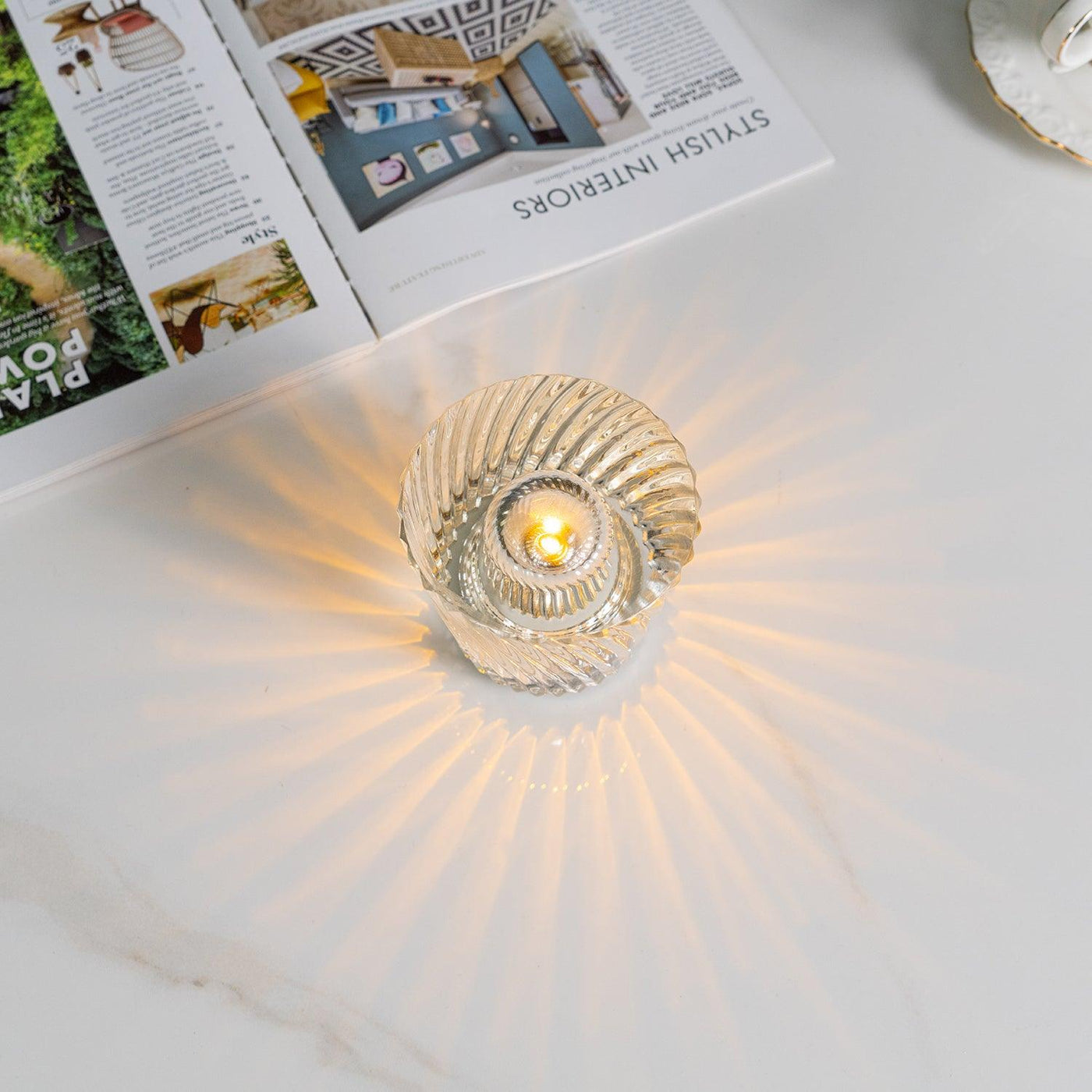 Delira Tafellamp Kristalglas Compact Design