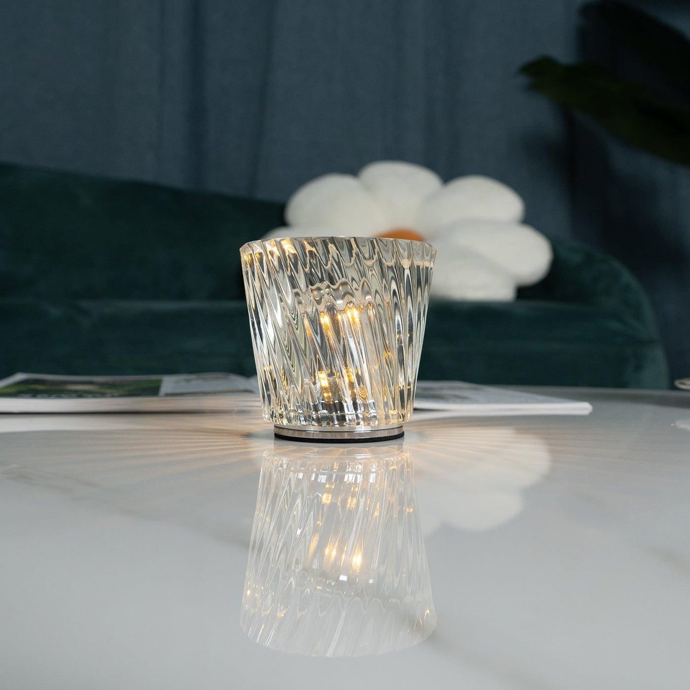 Delira Tafellamp Kristalglas Compact Design