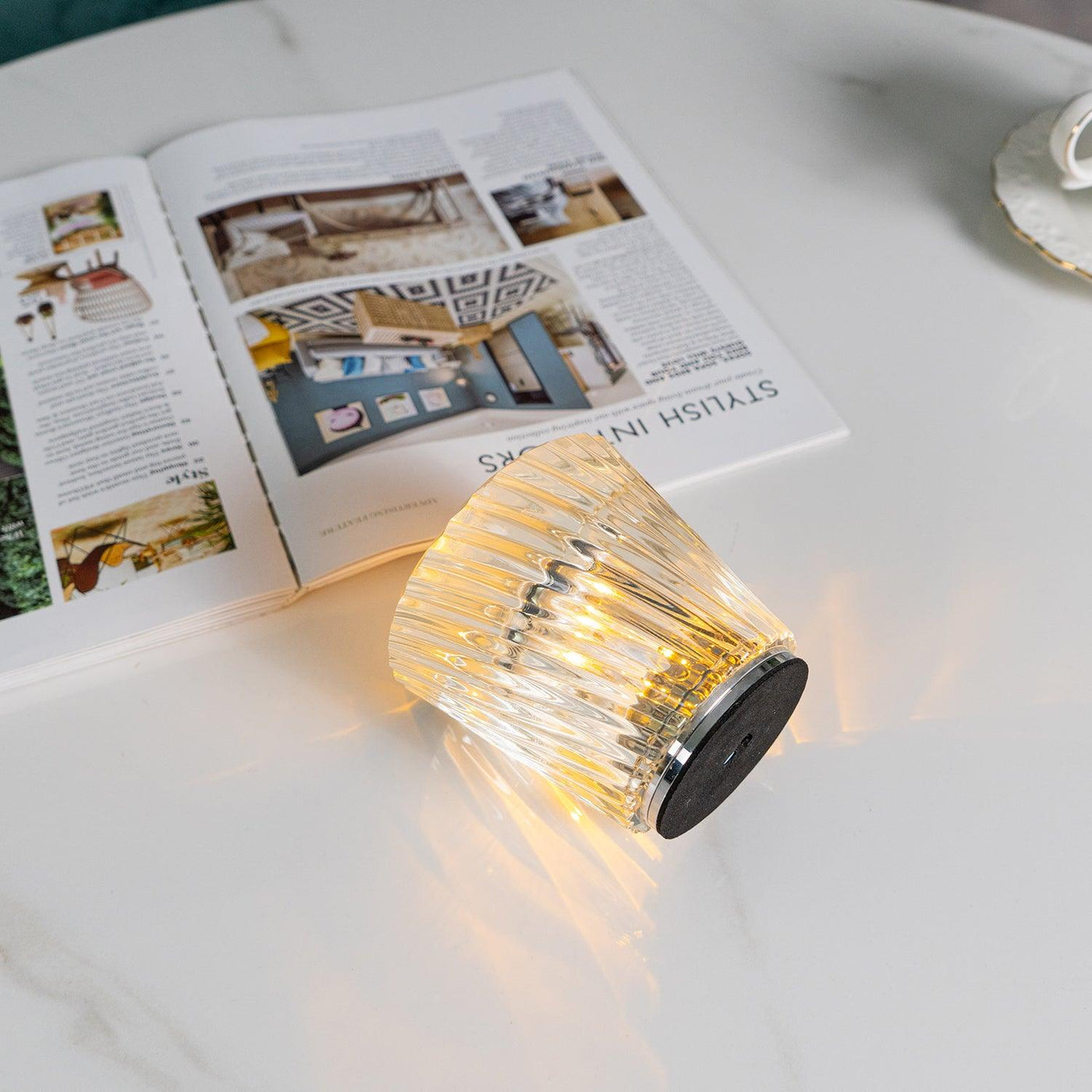 Delira Tafellamp Kristalglas Compact Design