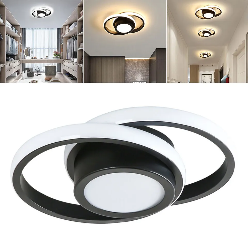 Delira Plafondlamp Minimalistisch Dubbele Ring