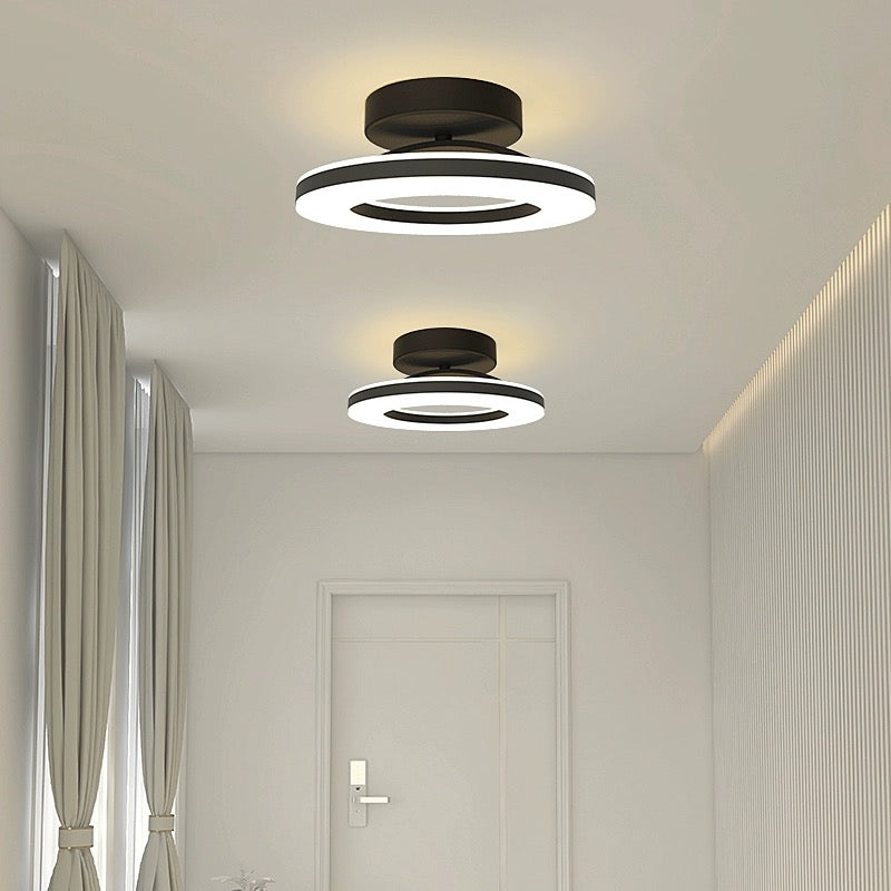 Delira Plafondlamp Goud IJzer LED Modern