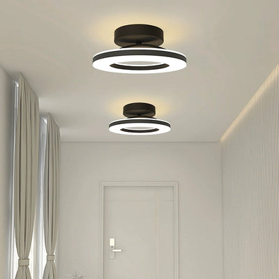 Delira Plafondlamp Goud IJzer LED Modern
