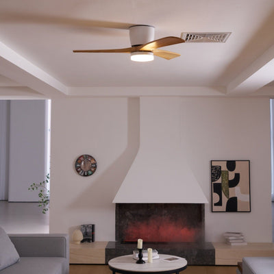 Delira Plafondventilator Licht Houtdesign Stil