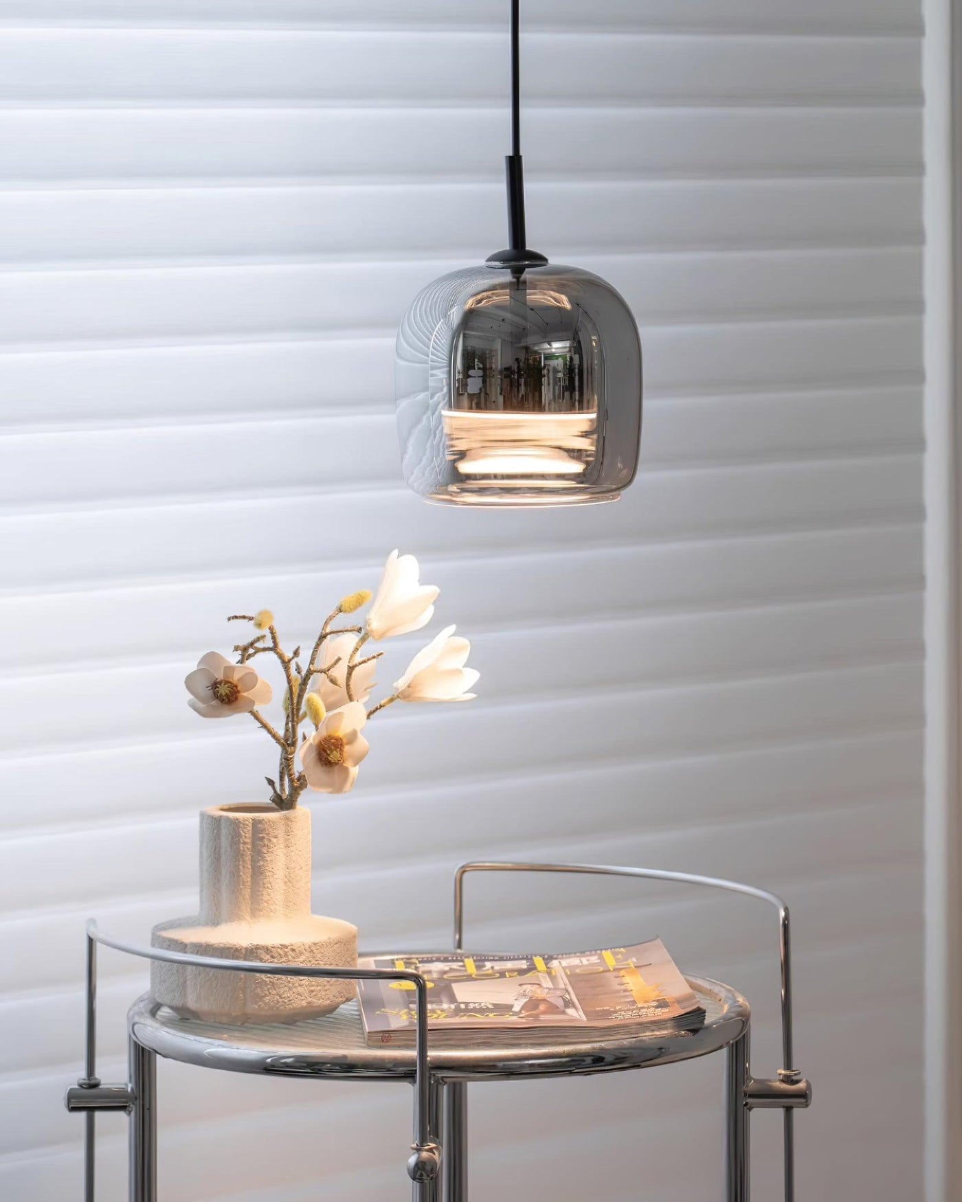Delira Hanglamp Rookglas Modern Design