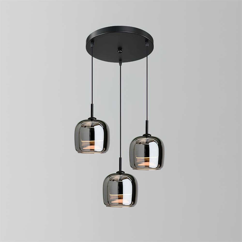 Delira Hanglamp Rookglas Modern Design