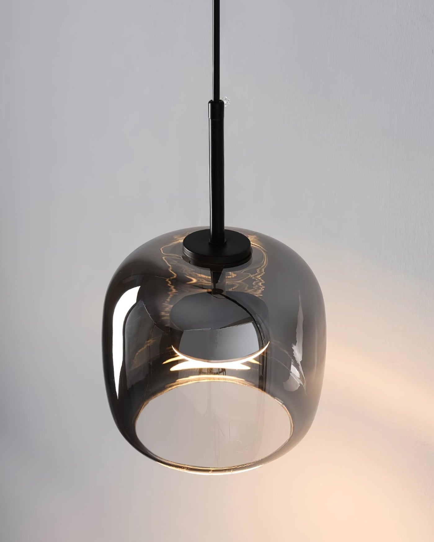 Delira Hanglamp Rookglas Modern Design