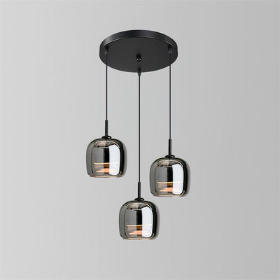 Delira Hanglamp Rookglas Modern Design