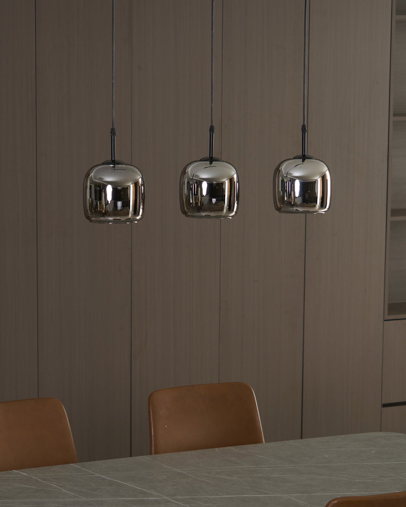 Delira Hanglamp Rookglas Modern Design