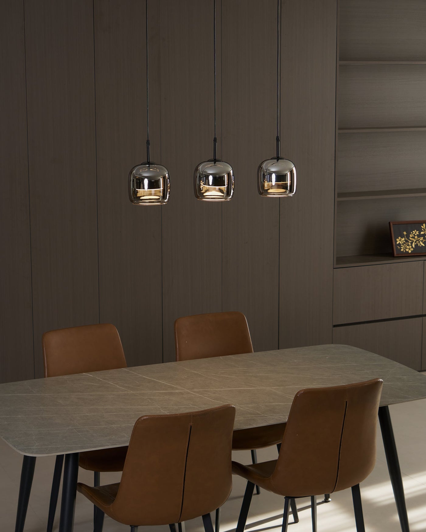 Delira Hanglamp Rookglas Modern Design