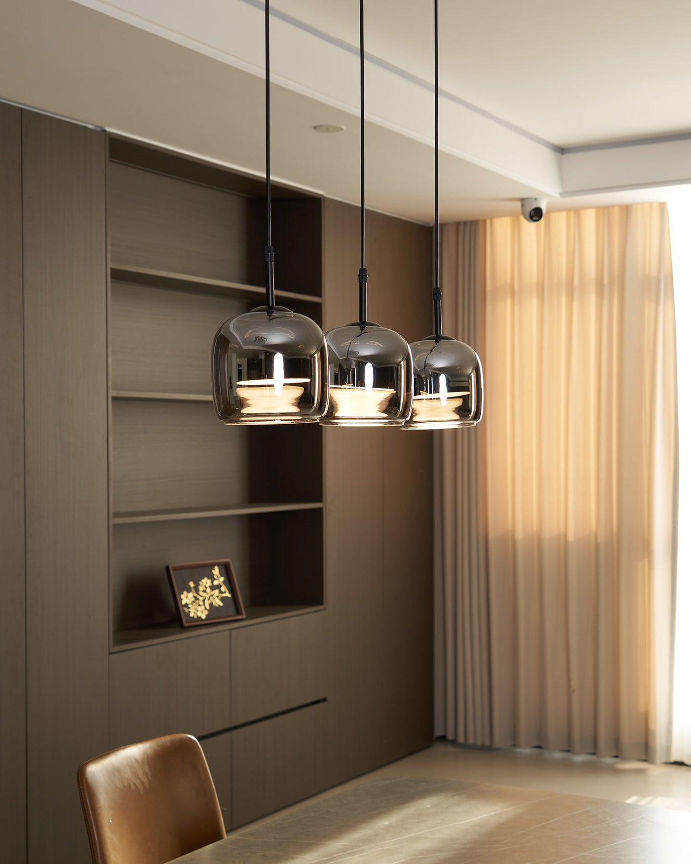 Delira Hanglamp Rookglas Modern Design