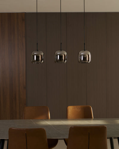 Delira Hanglamp Rookglas Modern Design