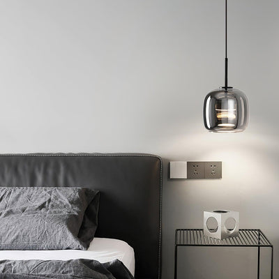 Delira Hanglamp Rookglas Modern Design
