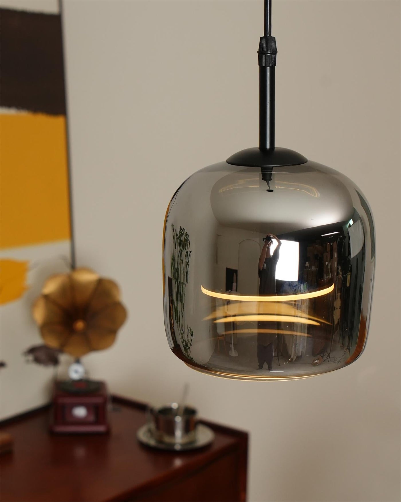 Delira Hanglamp Rookglas Modern Design