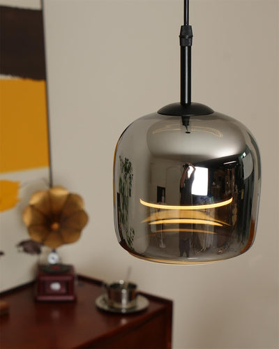 Delira Hanglamp Rookglas Modern Design