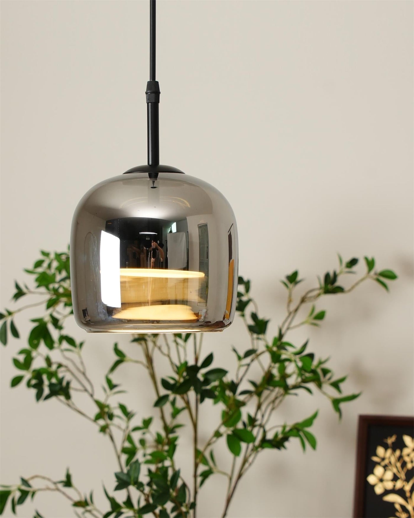Delira Hanglamp Rookglas Modern Design