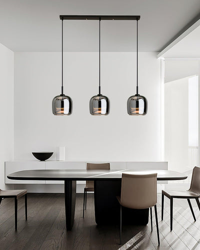 Delira Hanglamp Rookglas Modern Design