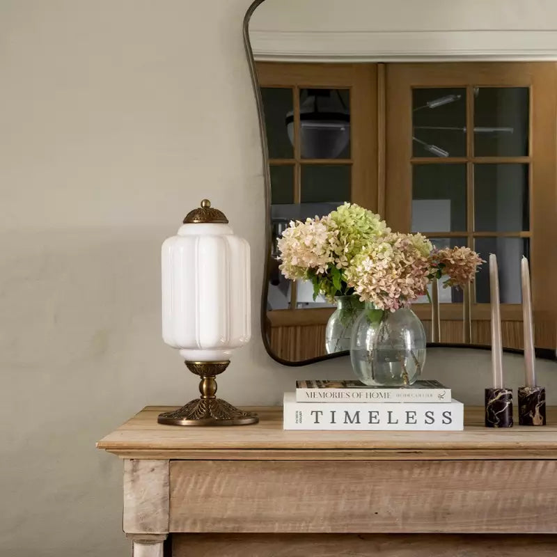 Delira Tafellamp Vintage Opaalglas