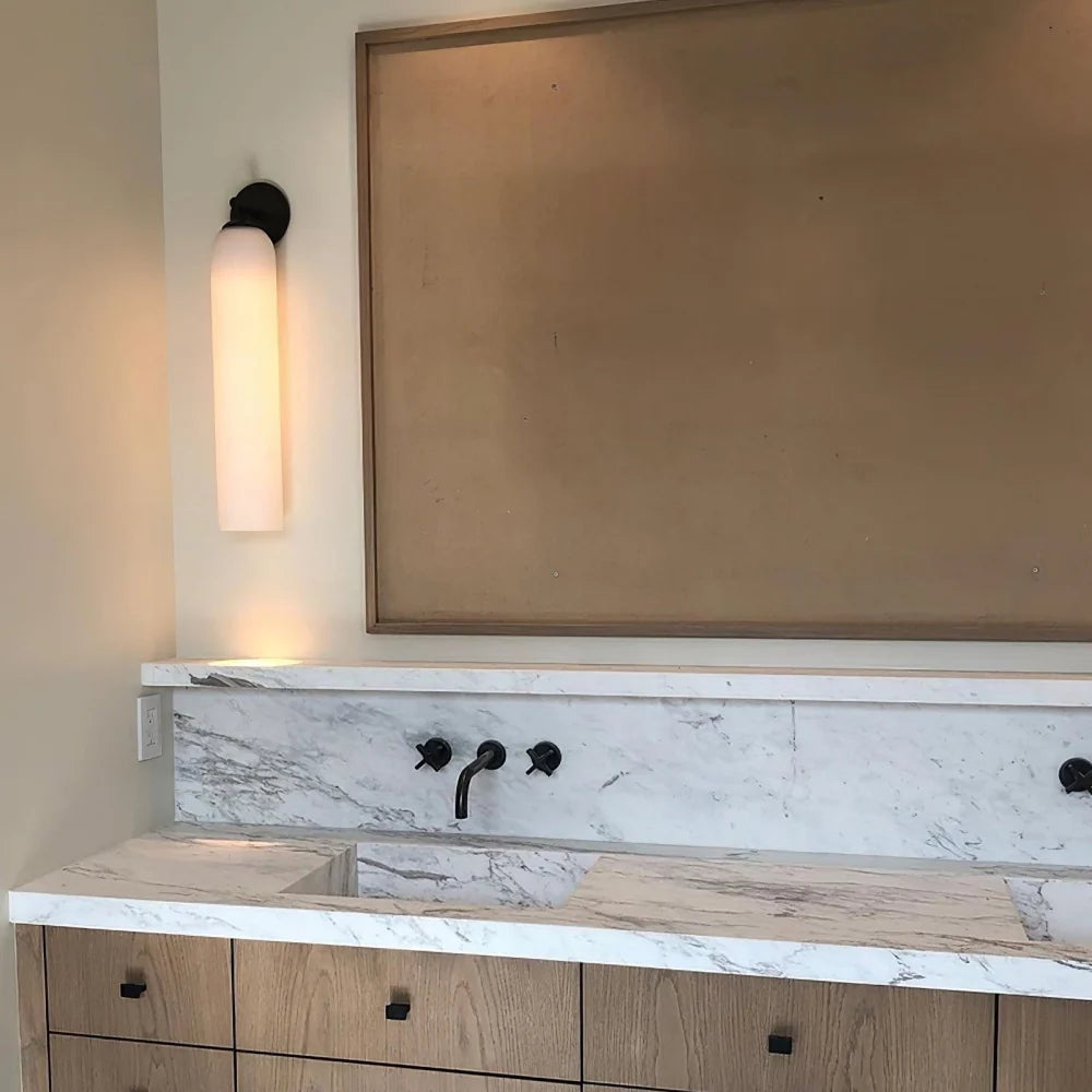 Delira Wandlamp Verticaal Glas Metaal