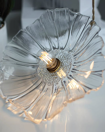 Delira Hanglamp Glasbloem Transparant