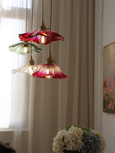 Delira Hanglamp Glasbloem Transparant