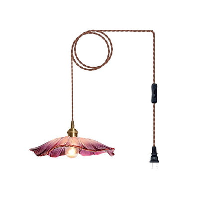 Delira Hanglamp Glasbloem Transparant