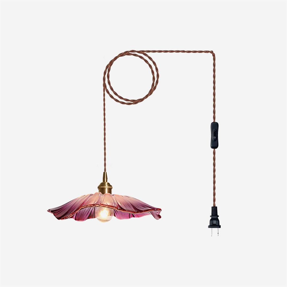 Delira Hanglamp Glasbloem Transparant