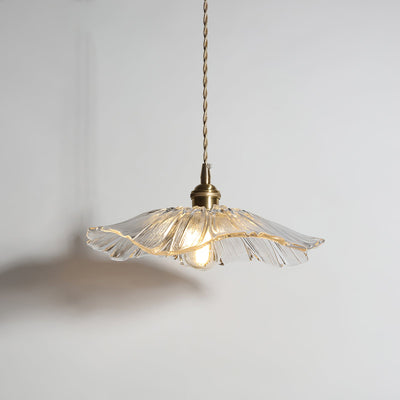 Delira Hanglamp Glasbloem Transparant