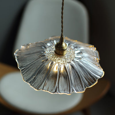 Delira Hanglamp Glasbloem Transparant