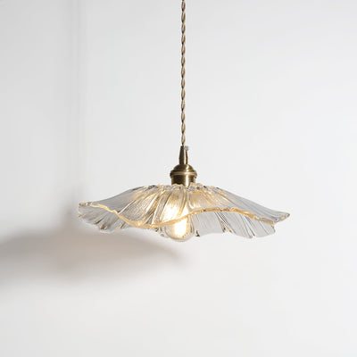 Delira Hanglamp Glasbloem Transparant