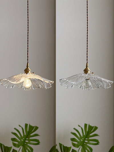 Delira Hanglamp Glasbloem Transparant