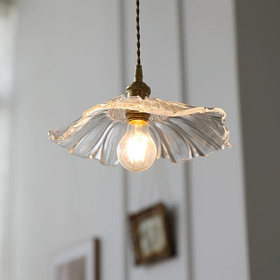 Delira Hanglamp Glasbloem Transparant